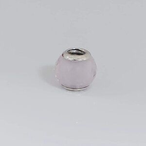 Pandora Pink and Silver Charm Bracelet